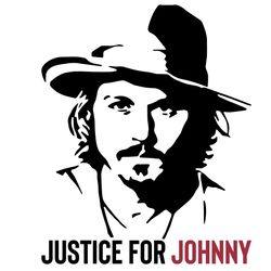 Justice For Johnny Depp Svg, Wins Against Amber Heard Svg