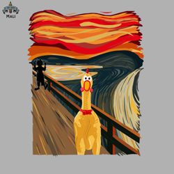 Rubber Chicken Scream Sublimation PNG Download