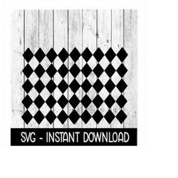 Harlequin Seamless Pattern SVG, Leopard Pattern SVG Files, SVG Instant Download, Cricut Cut Files, Silhouette Cut Files,