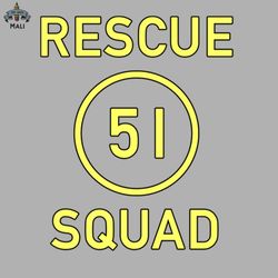 Rescue 51 Sublimation PNG Download
