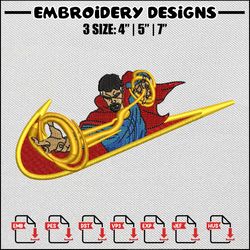 Dr strange nike embroidery design, Mavel embroidery, Nike design, Anime embroidery, Embroidery shirt, Digital download
