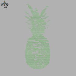 Psych Pineapple Gus Nicknames Sublimation PNG Download