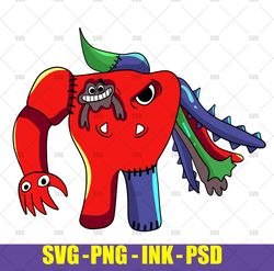 Syringeon's Abomination from Garten of Banban SVG,Syringeon's Abomination from Garten of Banban PNG