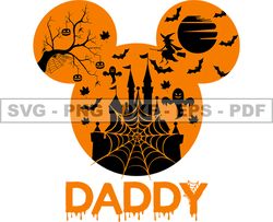 Horror Character Svg, Mickey And Friends Halloween Svg, Stitch Horror, Halloween SVG PNG Bundle 11