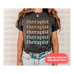 Therapist Shirt Therapist Gift Gift For Therapist Therapy Shirt Mental Health shirt Awareness shirt Counselor Shirt Psyc