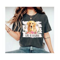 Funny Goldern Retriever Shirt, Golden Retriever Mom Shirt, Retriever Puppy Tee, Animal Lover Outfit, Dog Breed Tshirt, S