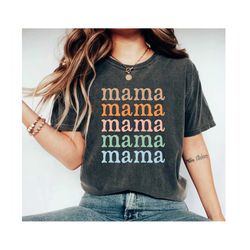 Retro Mama Crewneck, Mama Shirt, Mama Tshirt, Retro Mama T-Shirt, Retro Mom Shirt, mom Shirt, Gift for Mom, Mom Gift