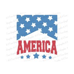 Retro America SVG, America Svg, Retro 4th Of July Svg, Fourth Of July Png, Independence Day Png, Freedom 1776 Svg, USA P
