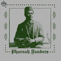 Pharoah Sanders         Retro Original Design Sublimation PNG Download