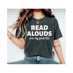 Reading Shirt library shirt Teacher Shirt Book Lover T-Shirt Librarian Shirt Shirts for Teachers World Read Aloud Day