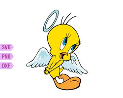 Tweety Svg, Tweety Bird Svg, Cartoon svg, Looney Tunes Baby SVG, Tweety Bird svg