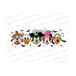 Halloween Mouse And Friends SVG Bundle, Trick Or Treat Svg, Halloween Masquerade Svg, Boo Svg, Spooky Vibes Svg, Hallowe