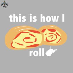 Pepperoni Roll West Virginia Funny Graphic Art Sublimation PNG Download