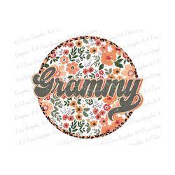Bundle Floral Grammy PNG, Retro Grammy Png, Grammy Png, Grandma Png, Mom Png, Grammy Shirt Design, Mother's Day Png, Sub