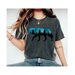Wolf Shirt Howling Wolf Floral Wolf Wolf Lover Gift Animal Lover Shirt Dog Lover Shirt Wolf Girl Wolves Gifts   Animals