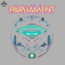 Parliament Funkadelic Retro Mothership UFO Rock Funk Throwback Sublimation PNG Download