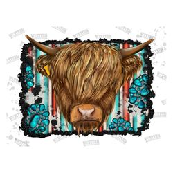 Highland Cow Background Png, Serape PNG, Cow PNG,Cowhide PNG, Sublimation Design, Highland Cow Png, Instant Download Dig