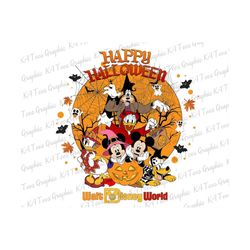 Halloween Mouse And Friends Png, Pumpkin Png, Trick Or Treat Png, Halloween Masquerade Png, Spooky Season Png, Happy Hal