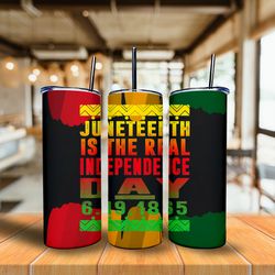 Juneteenth designs Tumbler Wrap 40