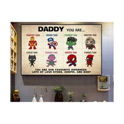 Daddy You Are Smarter Png, Hero Squad Png, Happy Father's Day Png, Gift For Dad, Dad Life Png, Daddy Gift, Files For Sub