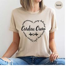 Cardiac Nurse Shirt, Cardiology Gifts, Cardiac Sonographer Outfit, Doctor Shirt, Appreciation Gifts, Gift for Coworker,