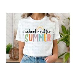 School's Out For Summer SVG, Teacher Summer Svg, Last Day Of School Svg, Hello Summer Svg, Summer Break Svg, Summer Vaca