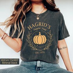 Hagrid's Pumpkin Patch Gold Shirt, Wizard Shirt, HP Fan Gift, Potterhead Gift, Pumpkin Patch Shirt, Fall Shirt
