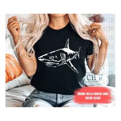 Shark Shirt  Shirt Shark Lover Gift Beach Shirt Animal Lover Shirt Fish Lover Gift Shark Birthday Ocean Gift Unisex Shir