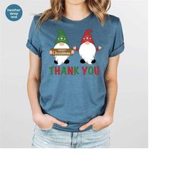 Cute Gnomes Shirts, Merry Christmas Gifts, Christmas T-Shirt, Holiday Crewneck Sweatshirt, Funny Gnome Toddler Clothing,
