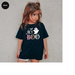 spooky season toddler shirts, ghost graphic tees, halloween crewneck sweatshirt, cute baby girl bodysuit, halloween part