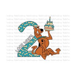Birthday Look Who's 2 Years Old Svg, Happy Birthday Svg, Svg, Png Files For Cricut Sublimation