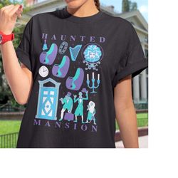 Haunted Mansion Icons T-Shirt