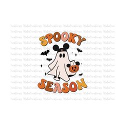 Spooky Season Boo Svg, Halloween Masquerade, Trick Or Treat Svg, Spooky Vibes Svg, Boo Svg, Svg, Png Files For Cricut Su