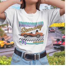 Tomorrowland Speedway Race Car Style T-Shirt