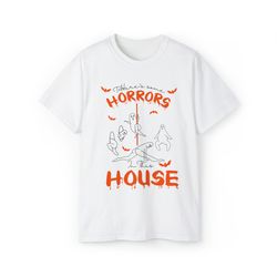 Theres Some Horrors In This House Spooky Ghost Halloween Unisex Shirt