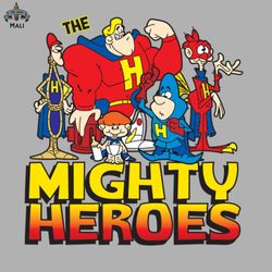 Mighty Heroes Sublimation PNG Download