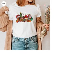 funny christmas shirt, merry christmas sweatshirt, coffee graphic tees, christmas party gifts, holiday tshirt, shirts fo