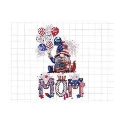 Custom Mom With Kids Names Png, 4th Of July Grandma Png, 4th Of July Png, American Freedom, Independence Day, Patriotic