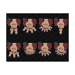 Bundle Personalized Best Dad Ever Png, Fist Bump Set Png, Dad Hand Fist Bump Png, America Flag Design, Happy Father's Da