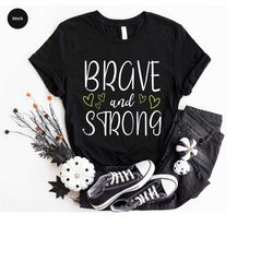 Non-Hodgkin Lymphoma Shirt, Cancer Support Clothing, Warrior Graphic Tees, Awareness Ribbon T-Shirt, Gift for Survivor,