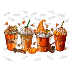 Halloween Fall Coffee Png Sublimation Design , Coffee Png, Fall Png, Coffee Fall Png,Pumpkin Coffee Latte Png,Halloween