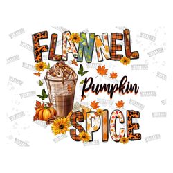 Flannel Pumpkin Spice Png Sublimation Design,Fall Autumn png,Hello Fall Png,Pumpkin Png,Pumpkin Spice Png,Fall Vibes Png