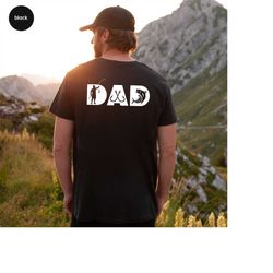 funny dad t-shirt, fisherman dad graphic tees, fathers day gift, gift from son, fishing gifts for men, papa shirts, dad