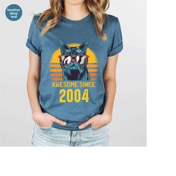 custom birthday t-shirt, birthday gift, personalized shirt, funny cat sweatshirt, birthday gift for girl, graphic tees,