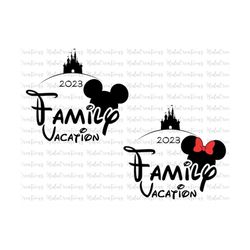 Bundle Family Vacation Svg, Family Trip Svg, Vacay Mode Svg, Magical Kingdom, Svg, Png Files For Cricut Sublimation