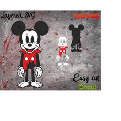 Layered SVG Trick r Treat Halloween Dead for Cricut, Horror Svg, Vinyl File, Ghost svg and png, Horror Movie svg, Nightm