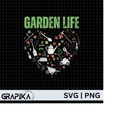 Garden Life Png, Plant Mom Svg, Garden Grandma Svg, Farming Mom, Mother's Day, Farm Mama Svg,Plant Shirt For Mom Svg,Gra