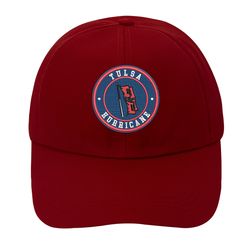 NCAA Logo Embroidered Baseball Cap, NCAA Tulsa Golden Hurricane Embroidered Hat, Tulsa Golden Hurricane Football Cap