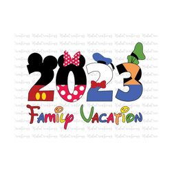 2023 Family Vacation Svg, Family Trip Svg, Vacay Mode Svg, Magical Kingdom Svg, Svg, Png Files For Cricut Sublimation
