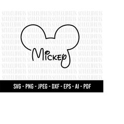 COD961- mickey svg, minnie mouse svg, print svg, sitckers svg, png, clipart, cutting files for cricut silhouette